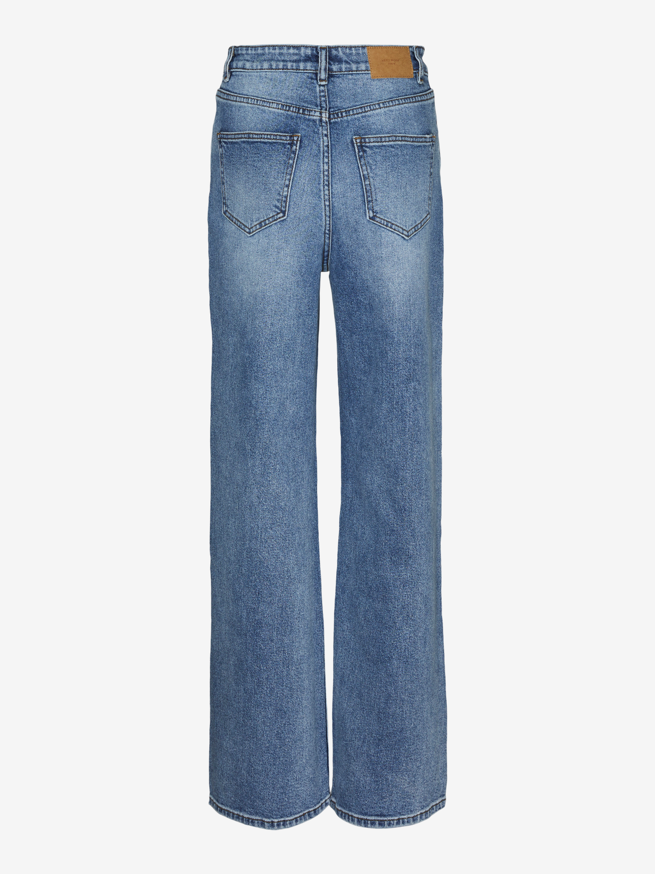 VMTESSA Hohe Taille Weit geschnitten Jeans