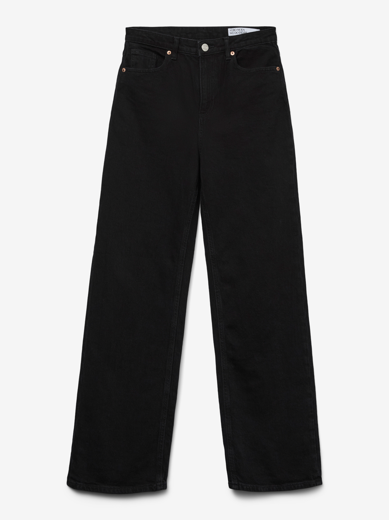 VMTESSA Hohe Taille Weit geschnitten Jeans