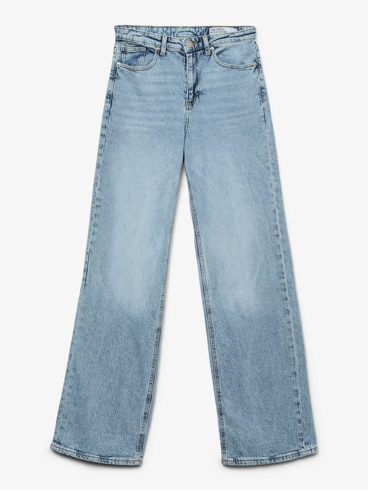 VMTESSA Hohe Taille Weit geschnitten Jeans