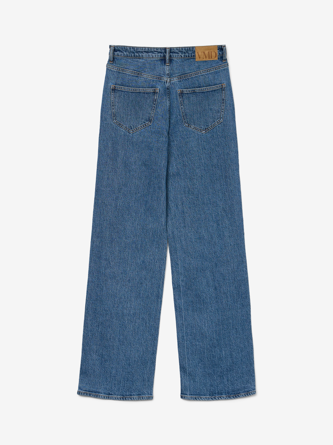 VMTESSA Hohe Taille Weit geschnitten Jeans