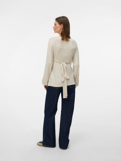 Normal geschnitten Rundhals Top