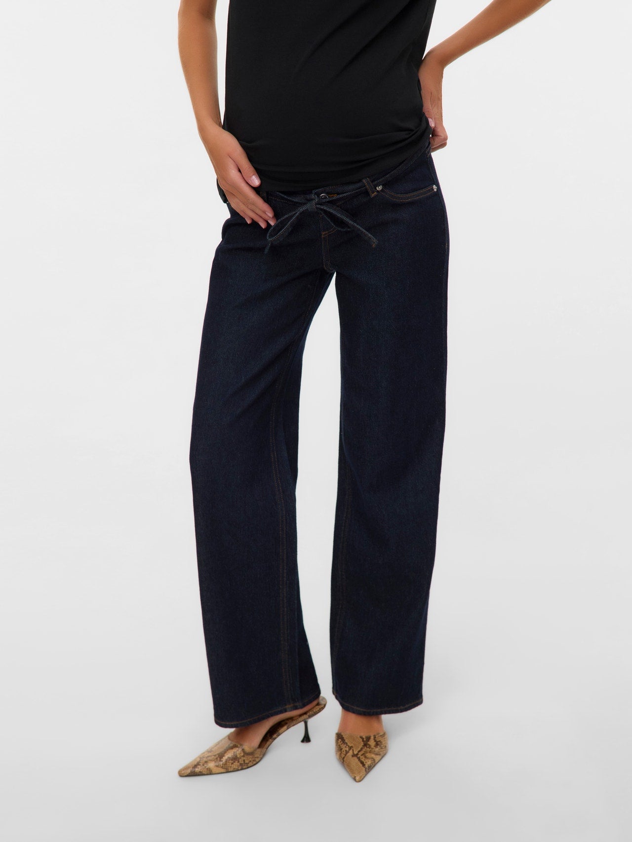 Weiter Beinschnitt Jeans
