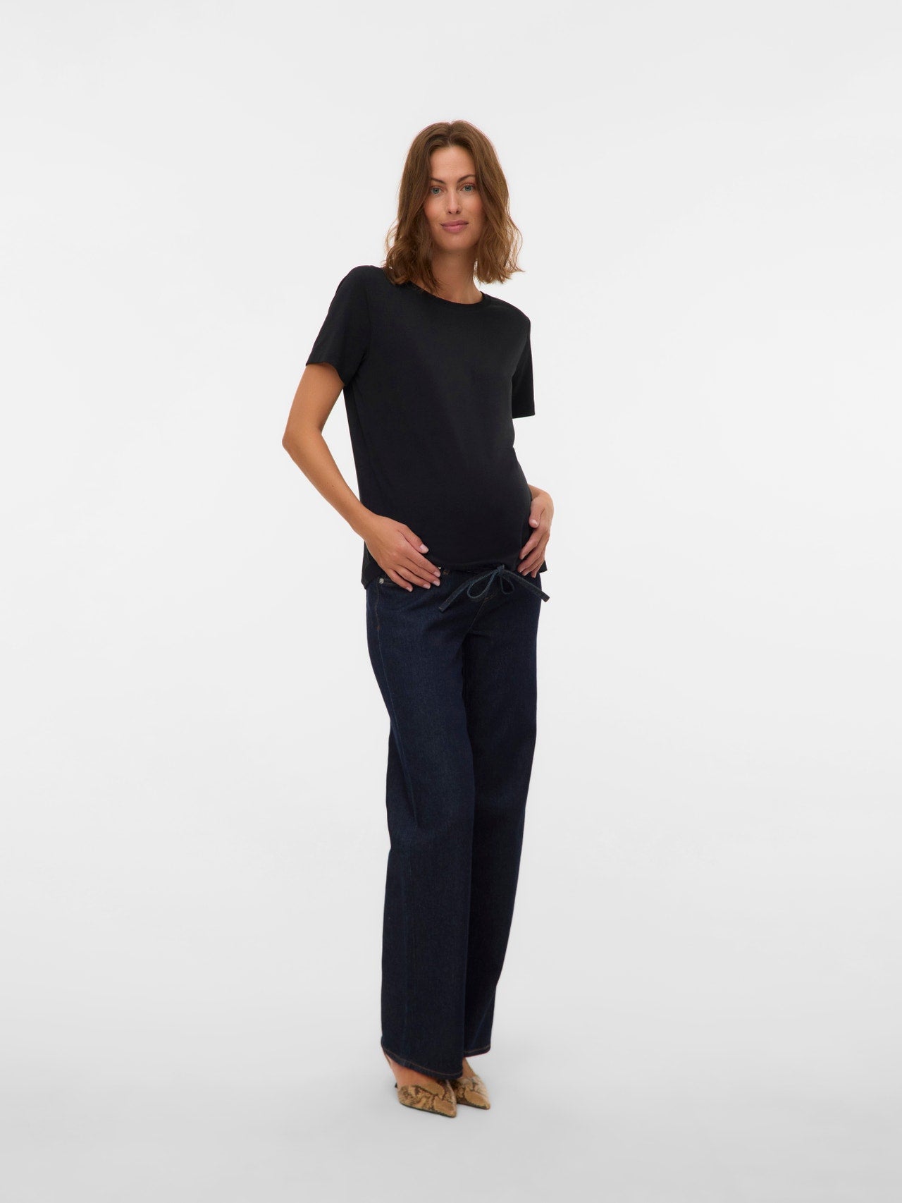 Weiter Beinschnitt Jeans