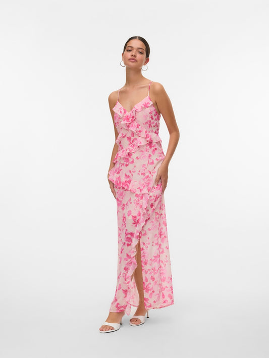 VMAMINA Langes Kleid