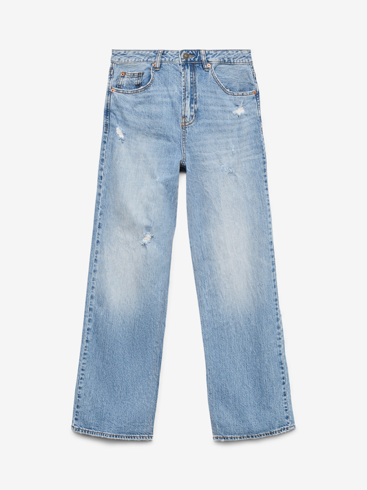 VMCTESSA Hohe Taille Gerade geschnitten Jeans