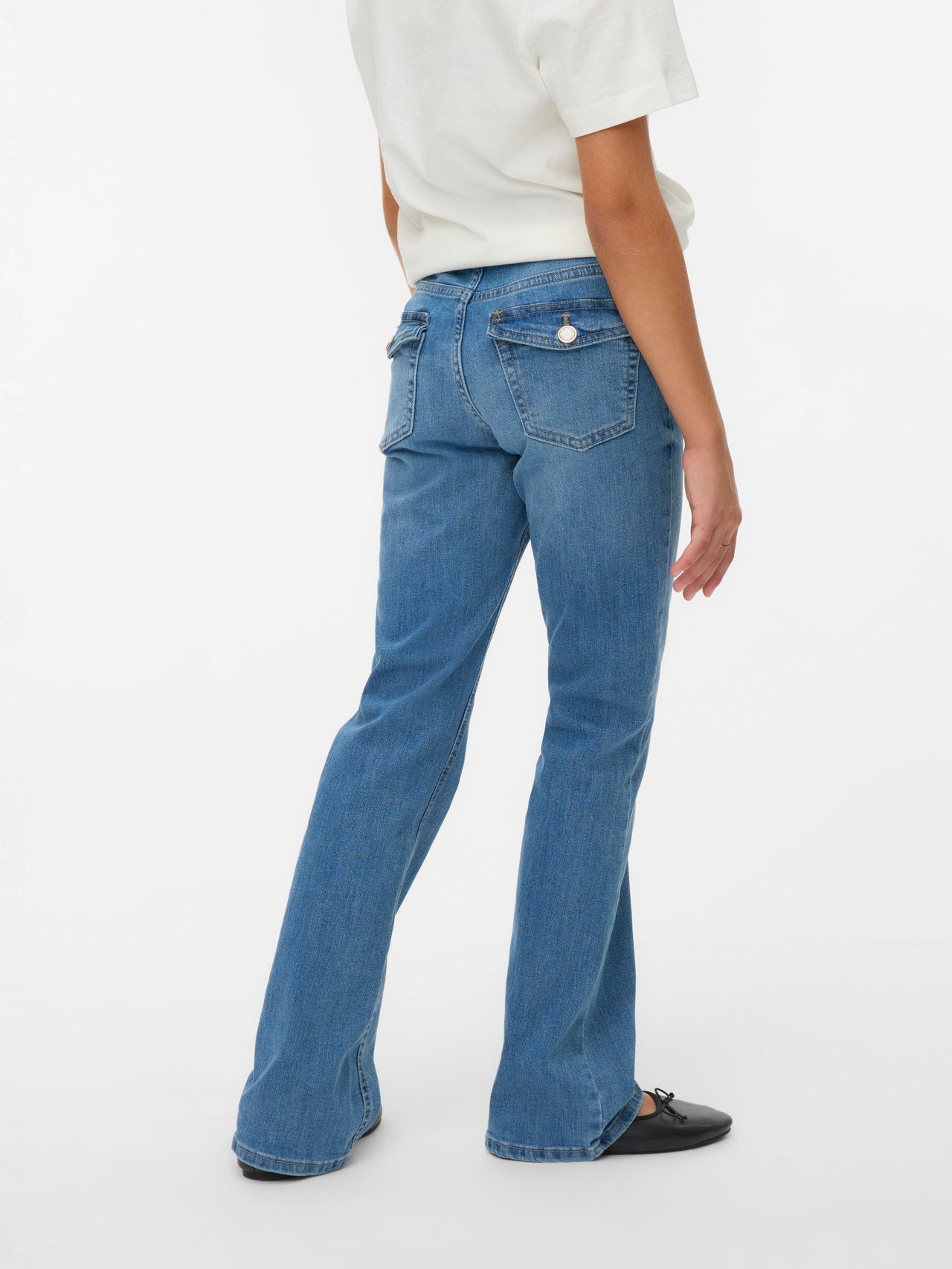 VMFLASH Mid Rise Ausgestellt Jeans