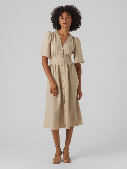 VMMELANEY Midikleid