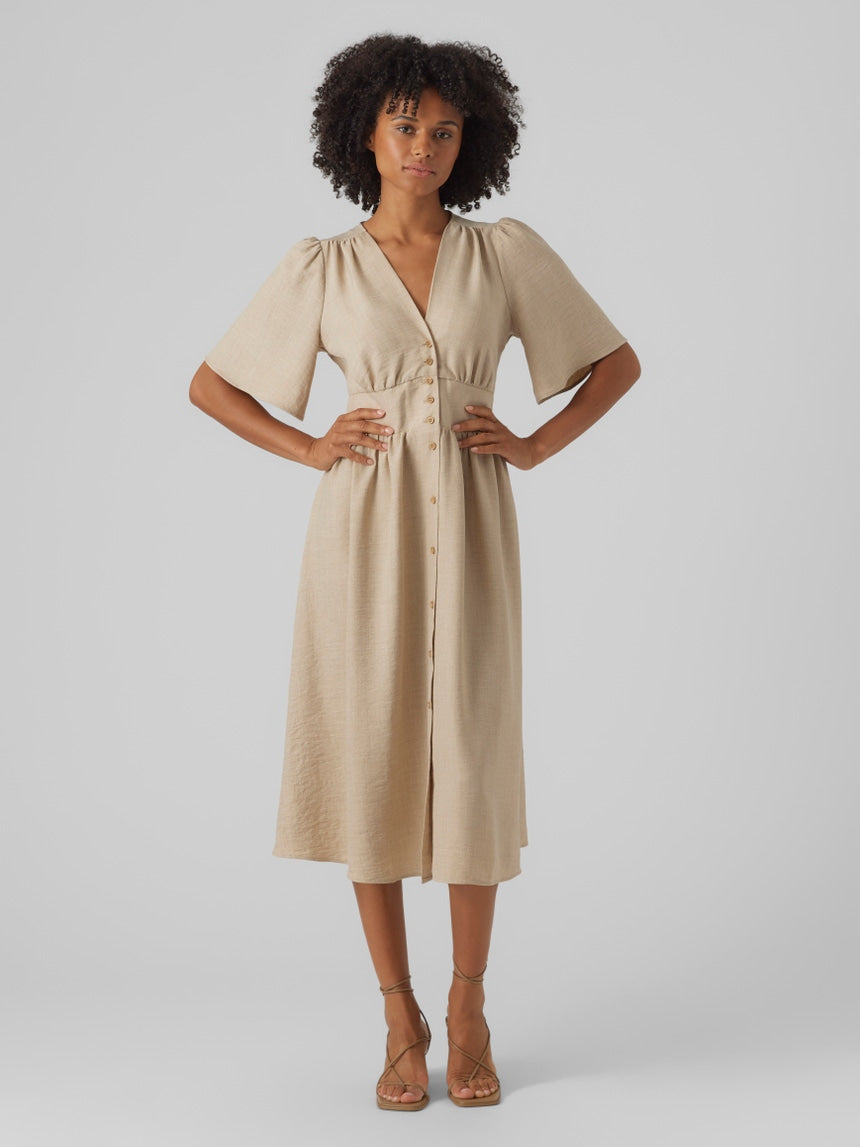 VMMELANEY Midikleid