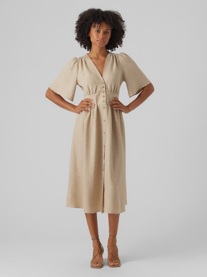 VMMELANEY Midikleid