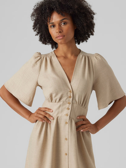 VMMELANEY Midikleid