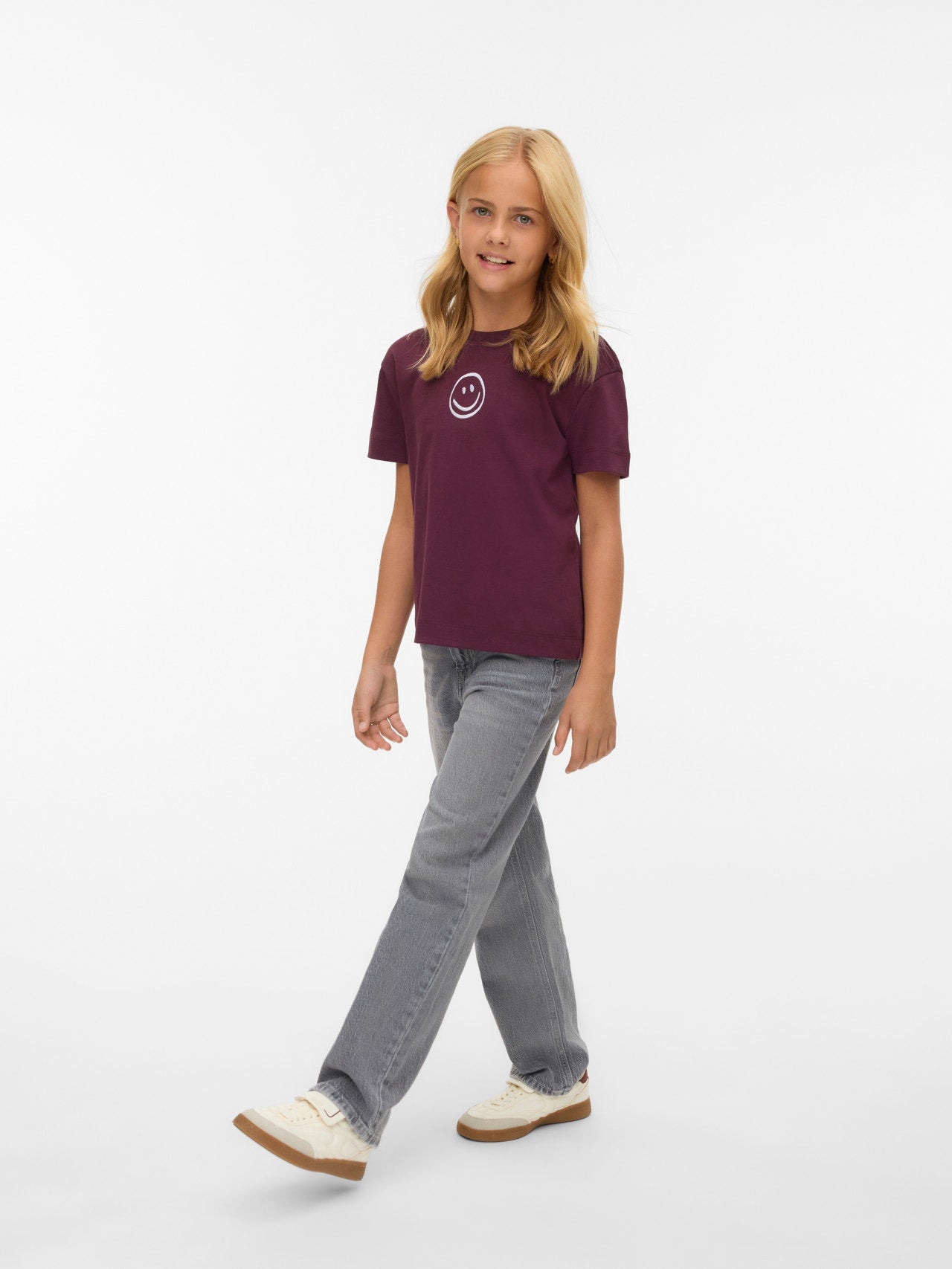 VMTESSA Hohe Taille Weiter Beinschnitt Jeans