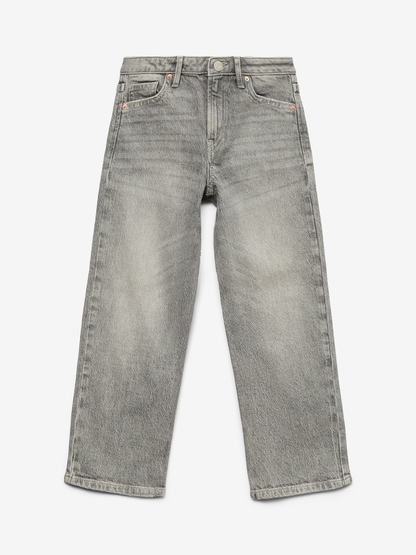 VMTESSA Hohe Taille Weiter Beinschnitt Jeans