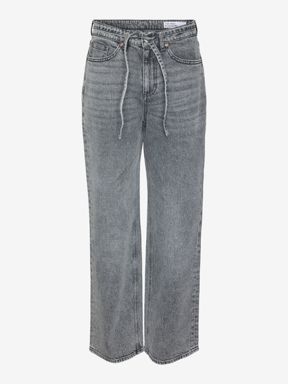 VMTESSA Hohe Taille Weit geschnitten Jeans