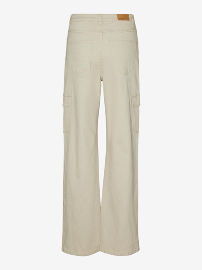 VMTESSA Hohe Taille Weit geschnitten Jeans