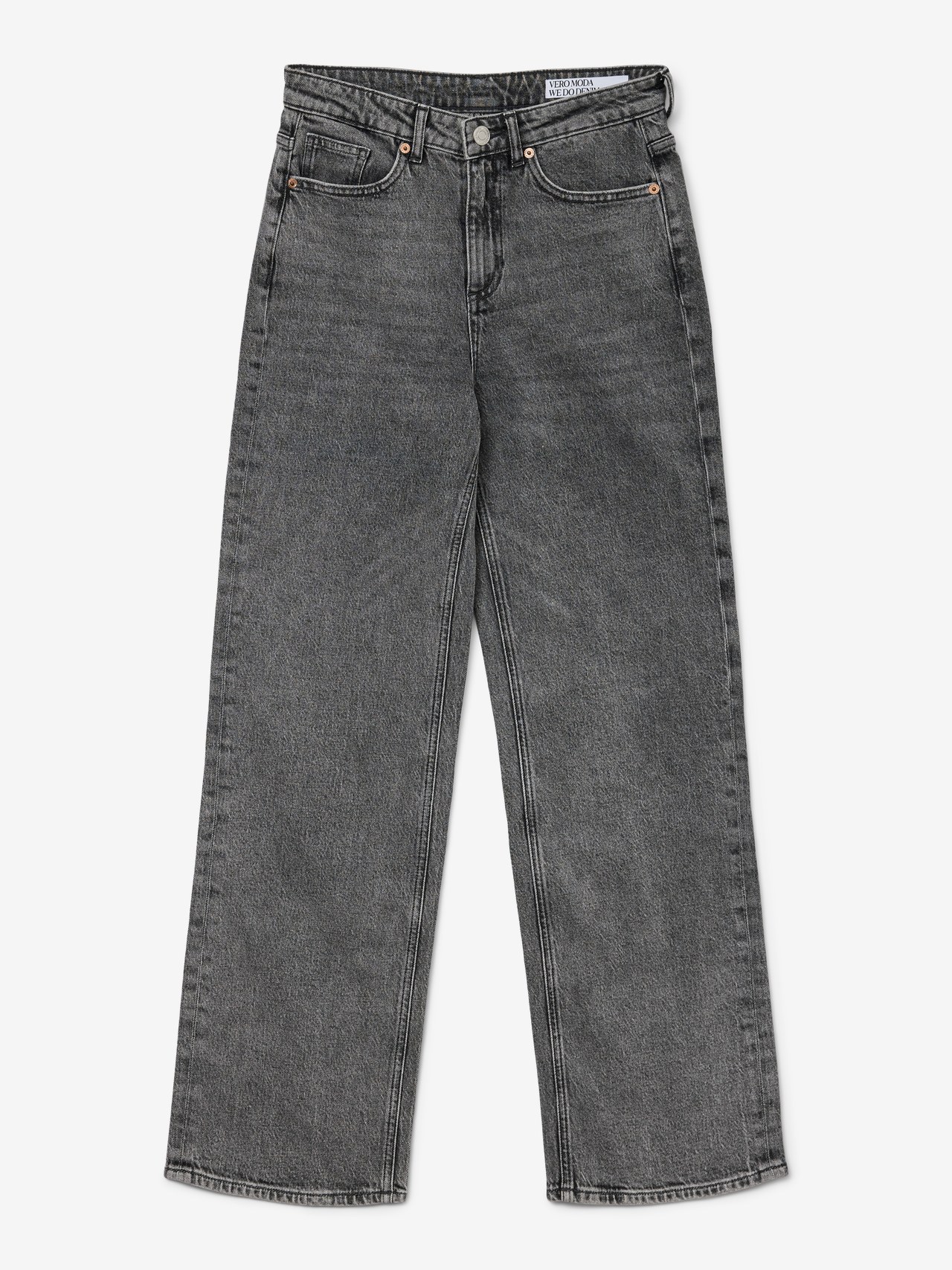 VMTESSA Hohe Taille Weit geschnitten Jeans