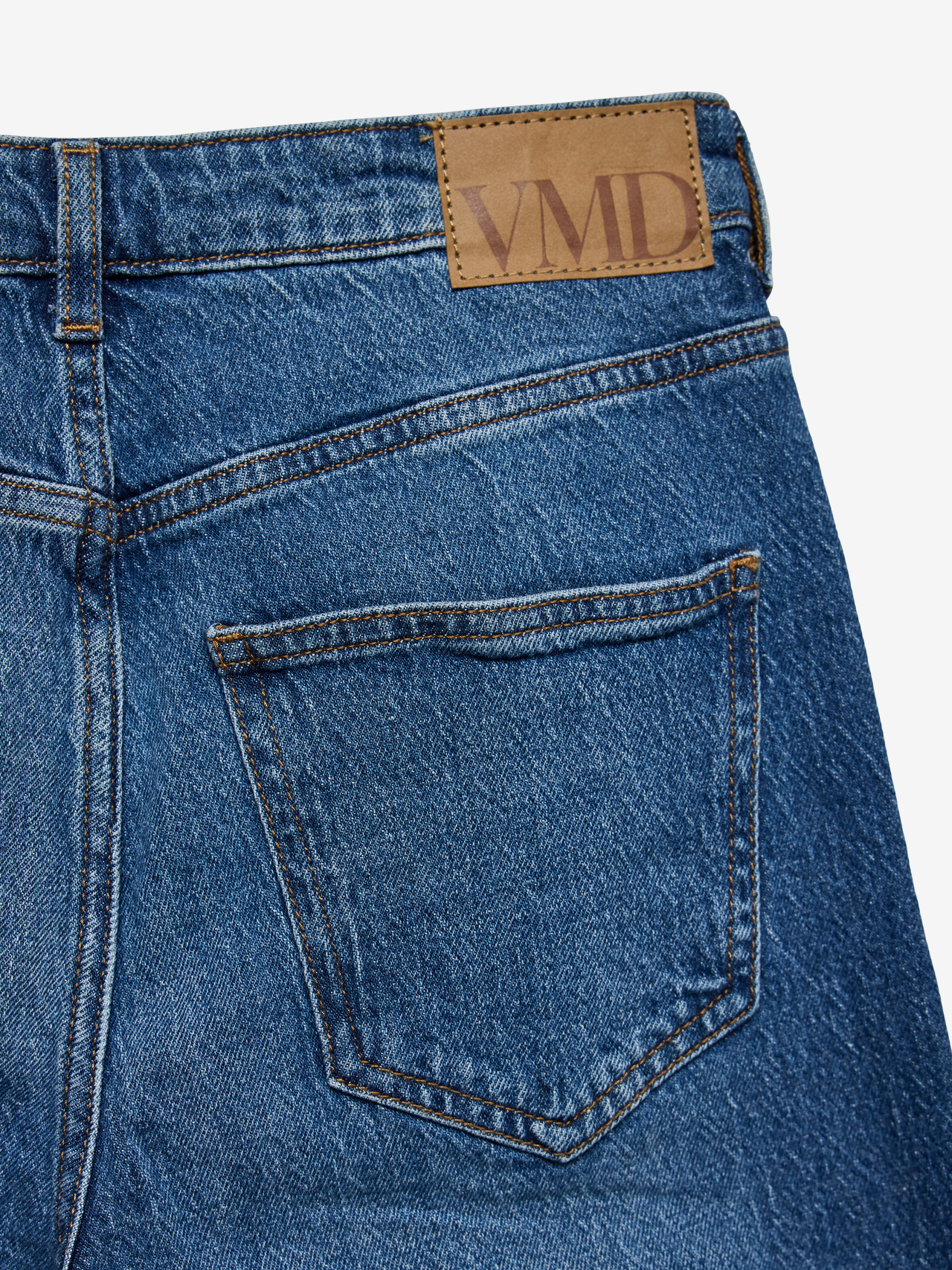 VMTESSA Hohe Taille Weit geschnitten Jeans