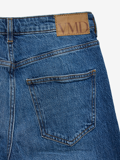 VMTESSA Hohe Taille Weit geschnitten Jeans