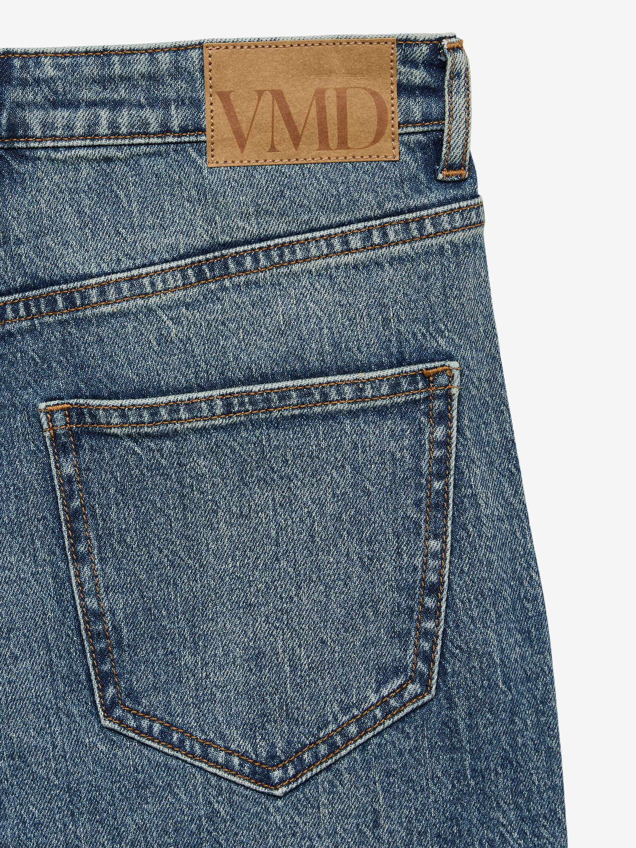 VMTESSA Hohe Taille Weit geschnitten Jeans
